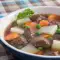 Beef Stew with Potatoes and Peas