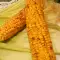 Mazorcas de maíz al horno con especias