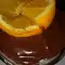 Шоколадов мус с портокалов сок и ликьор