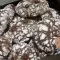 Leichte Crinkle Cookies mit Kakao