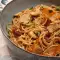 Noodles asiáticos con ternera y anacardos