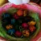 Šarena prepeličija jaja sa prirodnim bojama