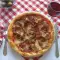 Pizza with Prosciutto, Figs and Mozzarella