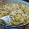 Ориз с тиквички и зелен лук на фурна