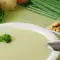 Крем супа от праз с чесън