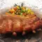 Pork Ribs with Honey and Mustard in the Oven