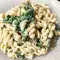 Pasta Rotini with Spinach and Cream Cheese