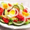 Colorful Salad with Eggs