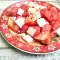 Salade met watermeloen en fetakaas