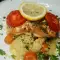 Mediterranean Aromatic Salmon with Couscous