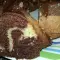 Сметанов кекс с кокос и шоколадова глазура