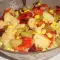 Šarena krompir salata sa cveklom