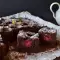 Chocolate Cake with Yogurt and Cherries