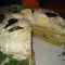 Солена торта Разкош със спаначени палачинки