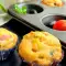 Herzhafte Muffins mit Speck und Cherrytomaten