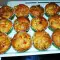 Savory Muffins with Salami and Cheese