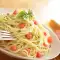 Сочни спагети със зеленчуци