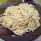 Спагети с извара и босилек