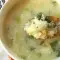 Спаначена супа с просо и застройка