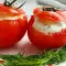 Gefüllte Tomaten mit Joghurtsalat
