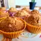 Oatmeal Muffins with Pumpkin and Apple