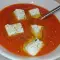 Dietary Tomato Cream Soup with Feta and Oregano