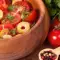 Салата от домати и маслини по италиански
