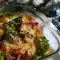 Ovenschotel met aardappelen, broccoli en spek