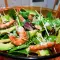 Green Salad with Shrimp, Basil and Avocado