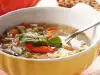 Италианска зеленчукова супа с босилек