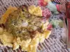 Lamskoteletjes met mosterd en kruiden