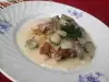 Jagnjetina s kiselim krastavčićima i sosom
