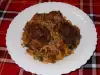Roasted Lamb Leg with Dock and Rice