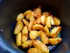Patatas aromáticas en la freidora de aire