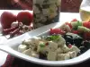 Antipasto with Marinated Cheese and Olives