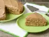 Walnut-Apple Cake without Eggs