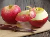 Wie man einen Apfel leichter schält