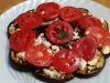 Jermenska salata od patlidžana, paradajza i sira