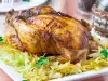 Chicken with Sauerkraut and Rice