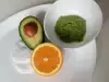 Gezichtsmasker van avocado