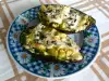 Baked Avocado with Blue Cheese