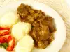 Chicken Gizzards with Potatoes