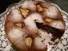 Бадемова шоколадова торта с круши