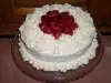 Бадемова торта с ягоди и бял шоколад