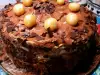 Almond Cake with Chocolate Ganache
