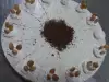 Badem krem torta sa rendanom čokoladom