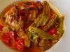 Greek Chicken Stew with Okra