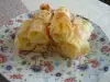 Банички-рулца със сирене и яйца