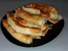 Rolled Cheese Pastry with Leeks