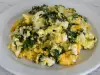 Keto Scrambled Eggs with Spinach
